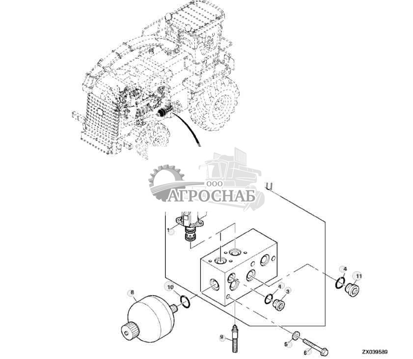 Клапан низкого давления 